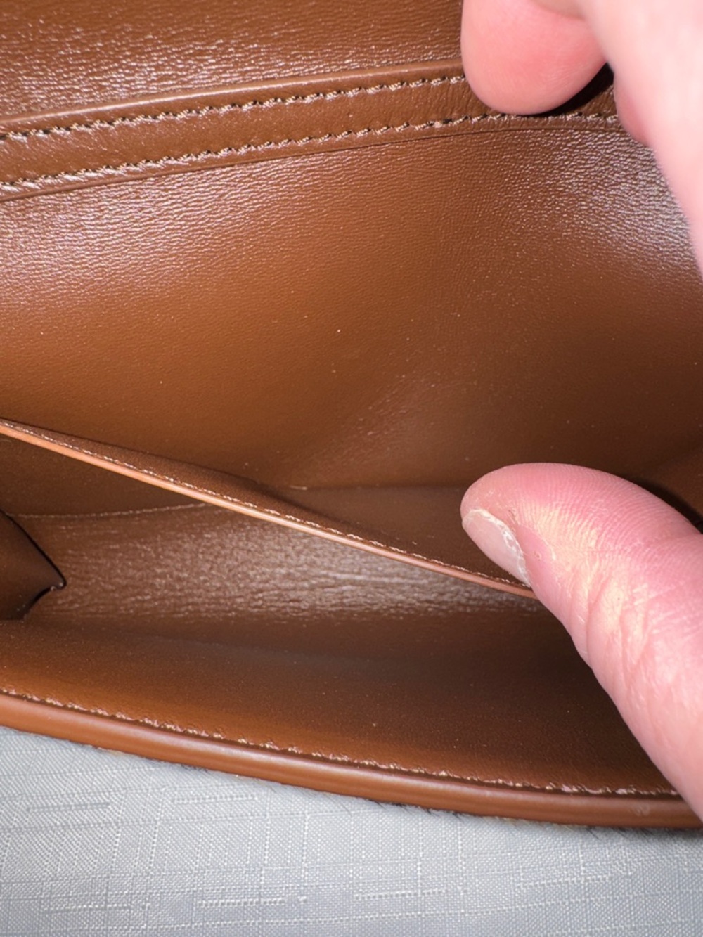 Versace Medusa '95 Leopard Wallet on  gold chain  7" L x 1" W x 4" H. - Picture 10 of 14